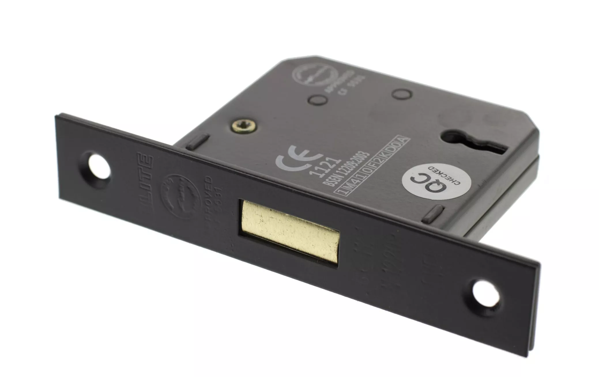 Matt Gun Metal 3" 3 Lever Key Mortice Deadlock | ALKDEAD3LK3MBN 3 Matt Gun Metal 3" 3 Lever Key Mortice Deadlock | ALKDEAD3LK3MBN