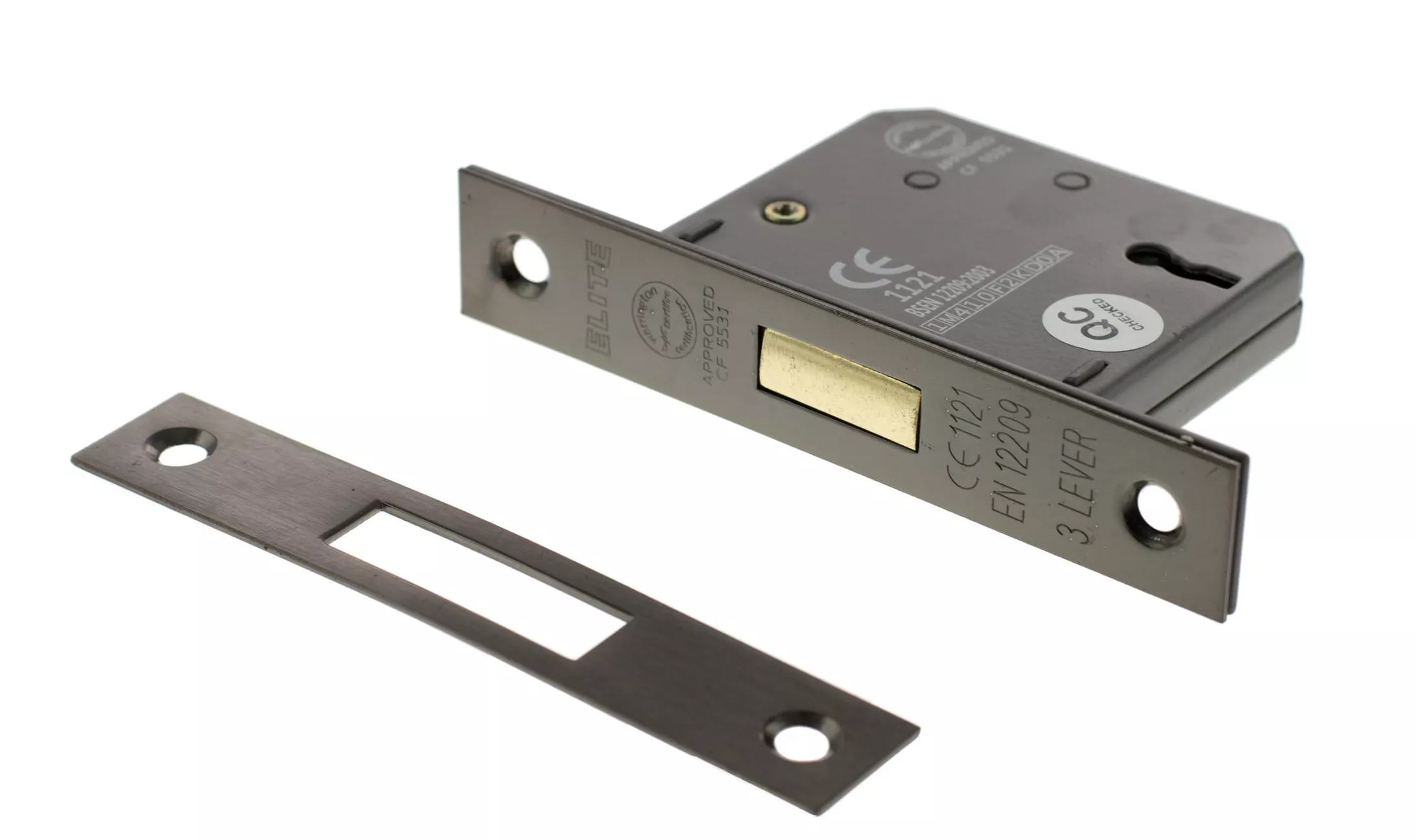 Urban Bronze 3" 3 Lever Key Mortice Deadlock | ALKDEAD3LK3UB 4 Urban Bronze 3" 3 Lever Key Mortice Deadlock | ALKDEAD3LK3UB - Image 2