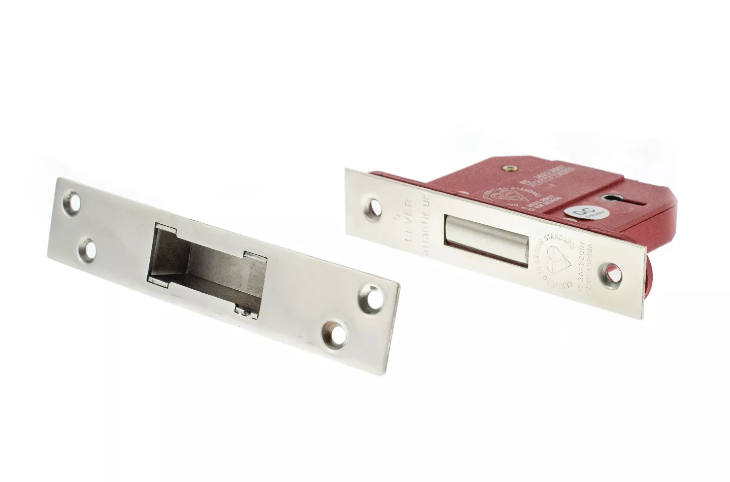 Polished Chrome 63mm (2.5") British Standard 5 Lever Mortice Deadlock | ALKDEAD5LK25PC 4 Polished Chrome 63mm (2.5") British Standard 5 Lever Mortice Deadlock | ALKDEAD5LK25PC - Image 2