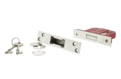 Urban Bronze 63mm (2.5") British Standard 5 Lever Mortice Deadlock | ALKDEAD5LK25UB