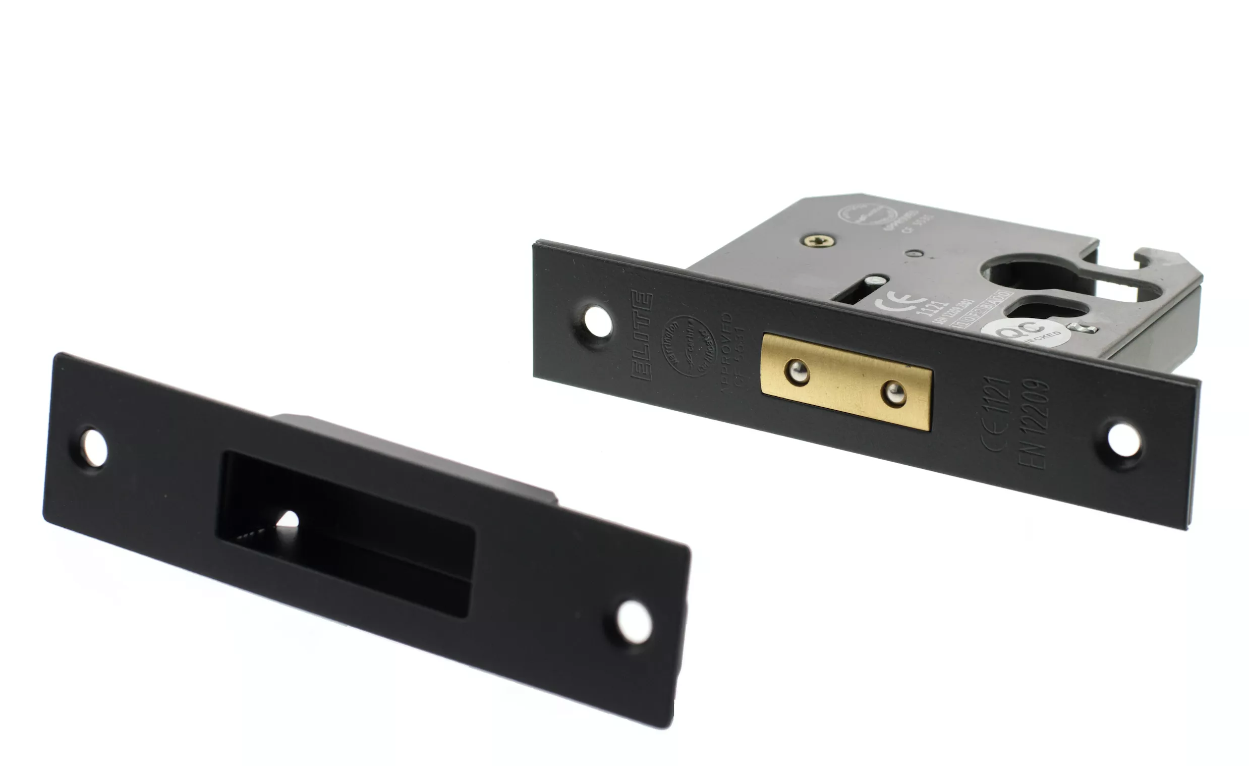 Matt Black 2.5" Euro Cylinder Mortice Deadlock | ALKDEADE25MB 3 Matt Black 2.5" Euro Cylinder Mortice Deadlock | ALKDEADE25MB