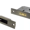 Matt Antique Brass 3" Euro Cylinder Mortice Deadlock | ALKDEADE3MAB
