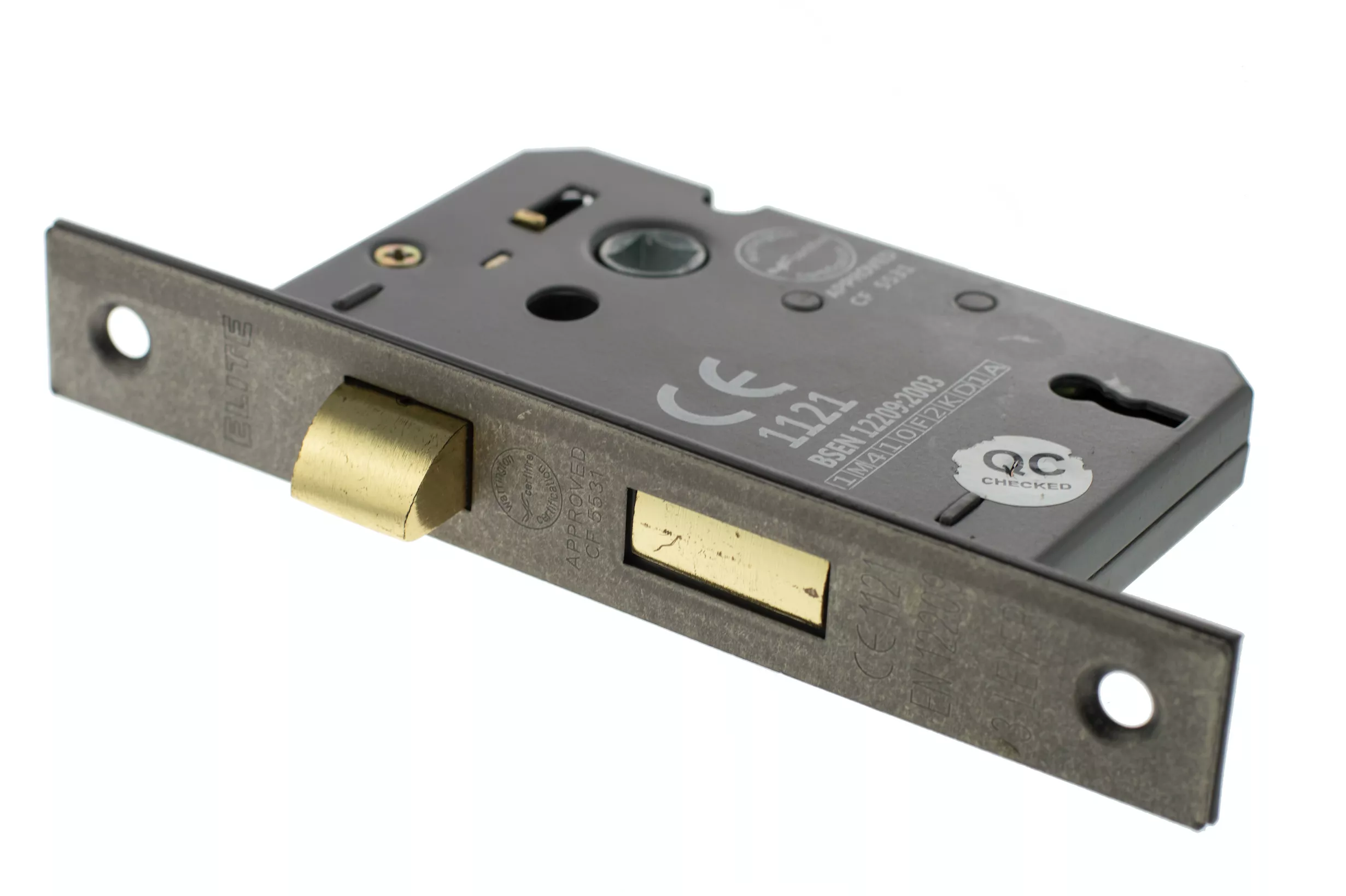 Distressed Silver 63mm (2.5") 3 Lever Standard Key Sashlock | ALKSASH3LK25DS 4 Distressed Silver 63mm (2.5") 3 Lever Standard Key Sashlock | ALKSASH3LK25DS - Image 2