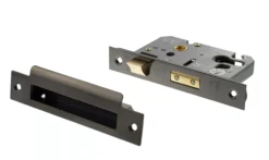 Black Nickel 2.5" Euro Cylinder Mortice Sashlock | ALKSASHE25BN