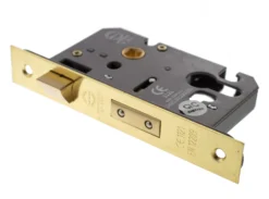 Satin Brass 2.5" Euro Cylinder Mortice Sashlock | ALKSASHE25SB