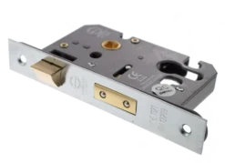 Satin Chrome 2.5" Euro Cylinder Mortice Sashlock | ALKSASHE25SC