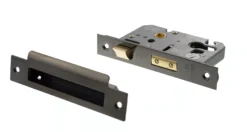 Black Nickel 3" Euro Cylinder Mortice Sashlock | ALKSASHE3BN