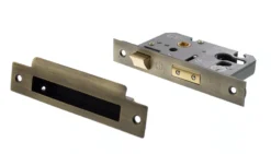 Matt Antique Brass 3" Euro Cylinder Mortice Sashlock | ALKSASHE3MAB