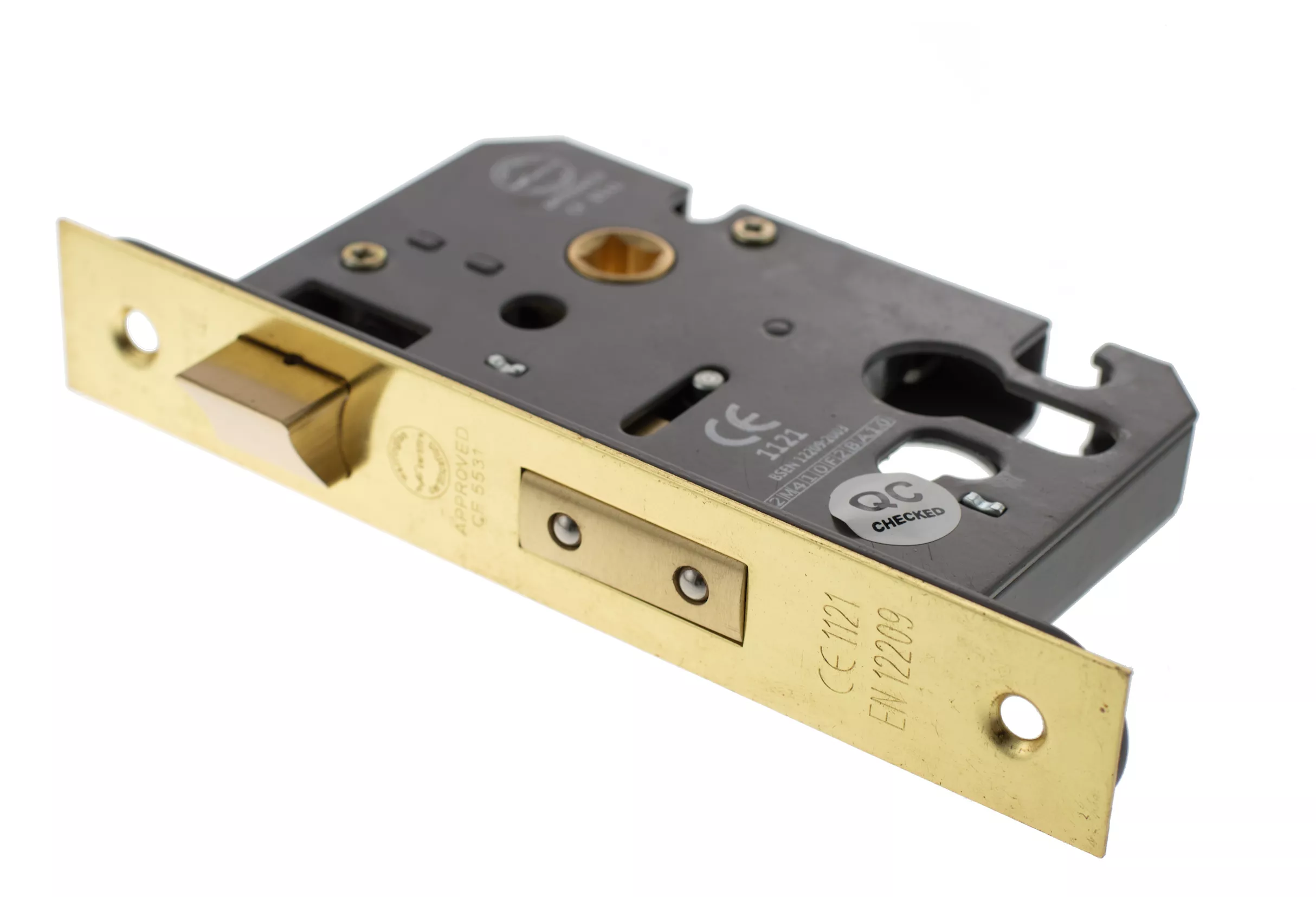 Satin Brass 3" Euro Cylinder Mortice Sashlock | ALKSASHE3SB 3 Satin Brass 3" Euro Cylinder Mortice Sashlock | ALKSASHE3SB