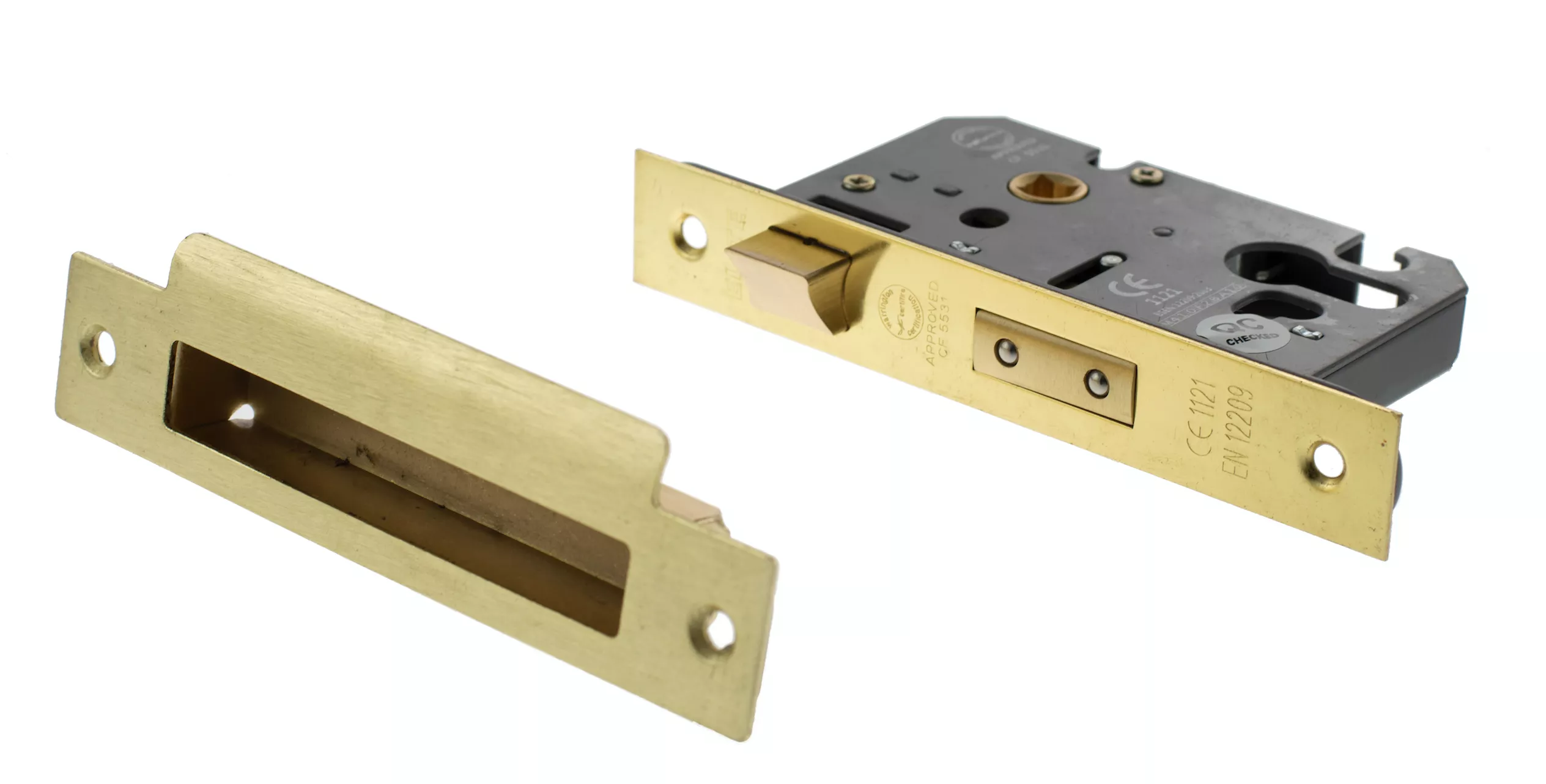 Satin Brass 3" Euro Cylinder Mortice Sashlock | ALKSASHE3SB 4 Satin Brass 3" Euro Cylinder Mortice Sashlock | ALKSASHE3SB - Image 2