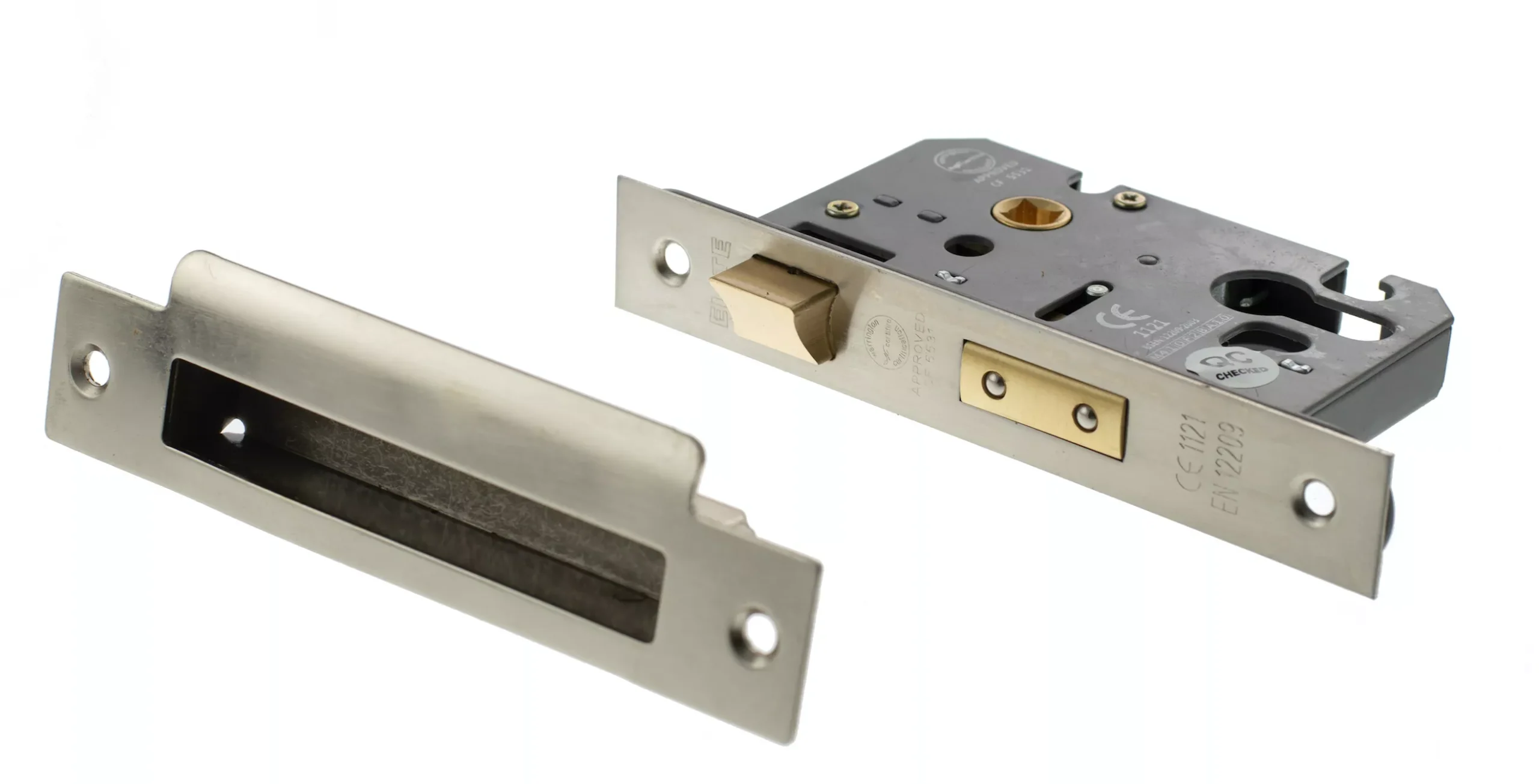 Satin Nickel 3" Euro Cylinder Mortice Sashlock | ALKSASHE3SN 4 Satin Nickel 3" Euro Cylinder Mortice Sashlock | ALKSASHE3SN - Image 2