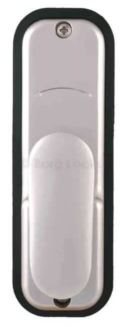 Borg 2002 Satin Chrome Non Holdback Digital Lock With Narrow Latch -Ironmongery Experts Shop bl2002 handle.jpg.mst