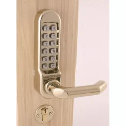 Borg 5051 Back To Back Digital Lock With Optional Finishes -Ironmongery Experts Shop bl5051 pb.jpg.mst