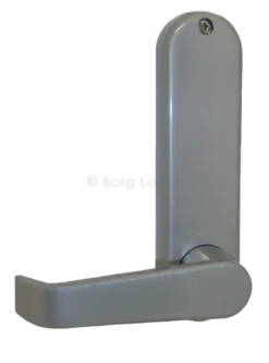 Borg 5409 Digital Lock & Flat Bar Handle With Mortice Night Latch & Optional Finishes