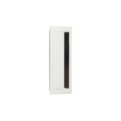 Burlington 150x55mm Polished Nickel Rectangular Flush Handle | BUR225PN