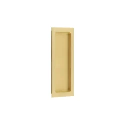 Burlington 150x55mm Satin Brass Rectangular Flush Handle | BUR225SB