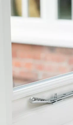 Anvil (10"") Polished Chrome Hammered Newbury Casement Window Stay | 46148 -Ironmongery Experts Shop cp hammered staye 1.png.mst