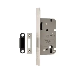 CARLISLE Antique Brass Easi T Architectural DIN Standard Deadlock | DLS0060EPAB