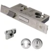 CARLISLE Set Satin Stainless Steel 76mm BS Euro Cylinder Sashlock & Turn -Ironmongery Experts Shop esb5025sss ct 2.jpg.mst