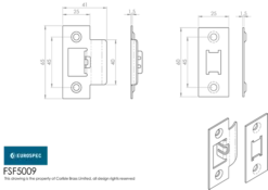CARLISLE 104mm Matt Black Easi T Heavy Sprung Tubular Latch | TLS5040MB -Ironmongery Experts Shop fsf5009 tech 8 1 1 1 1.png.mst