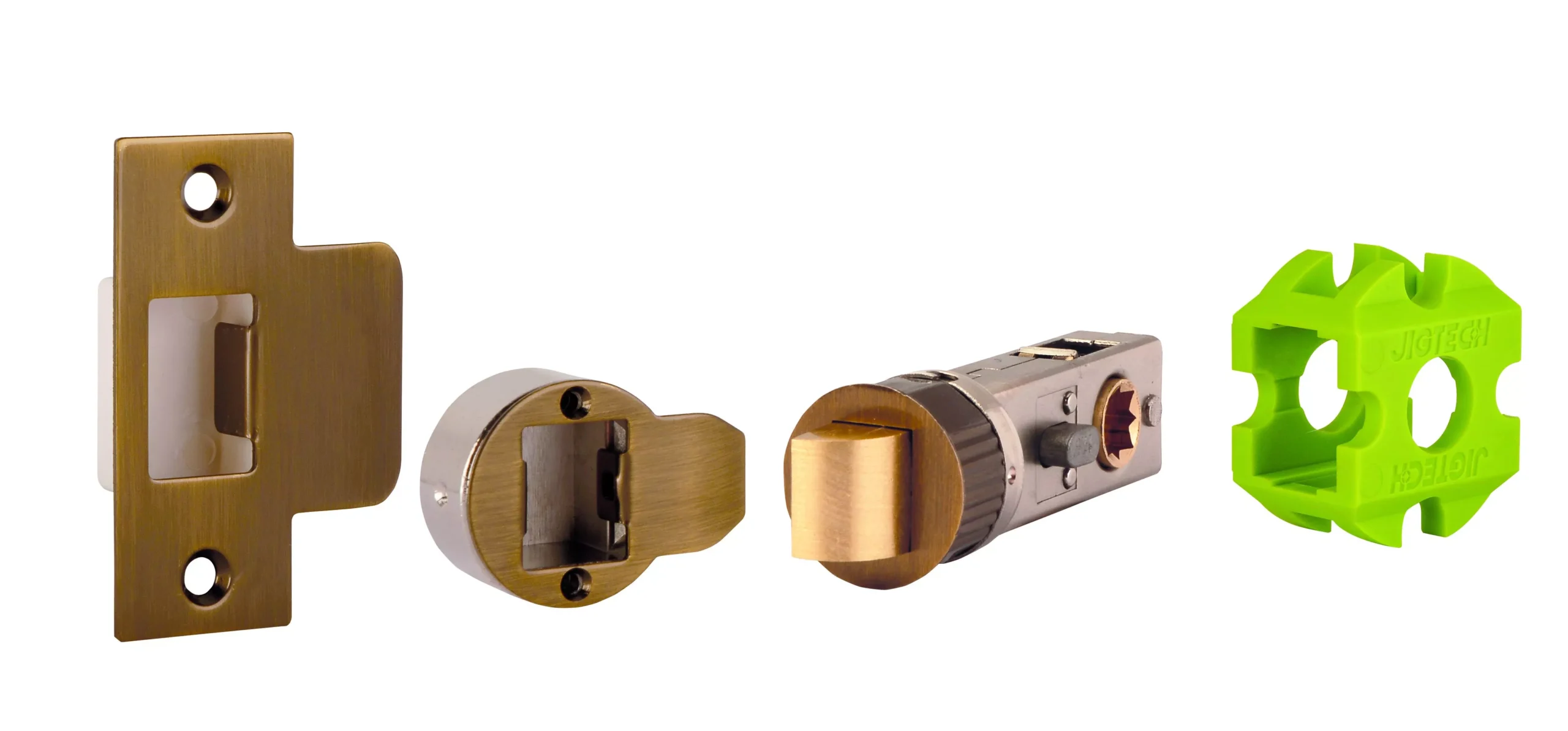 Jigtech Antique Brass 57mm Smart Privacy Tubular Latch | JTL4522 3 Jigtech Antique Brass 57mm Smart Privacy Tubular Latch | JTL4522