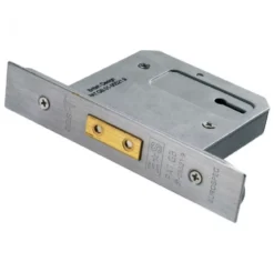 CARLISLE 64mm Satin Stainless Steel Easi T 3 Lever Deadlock | LDS5325SSS