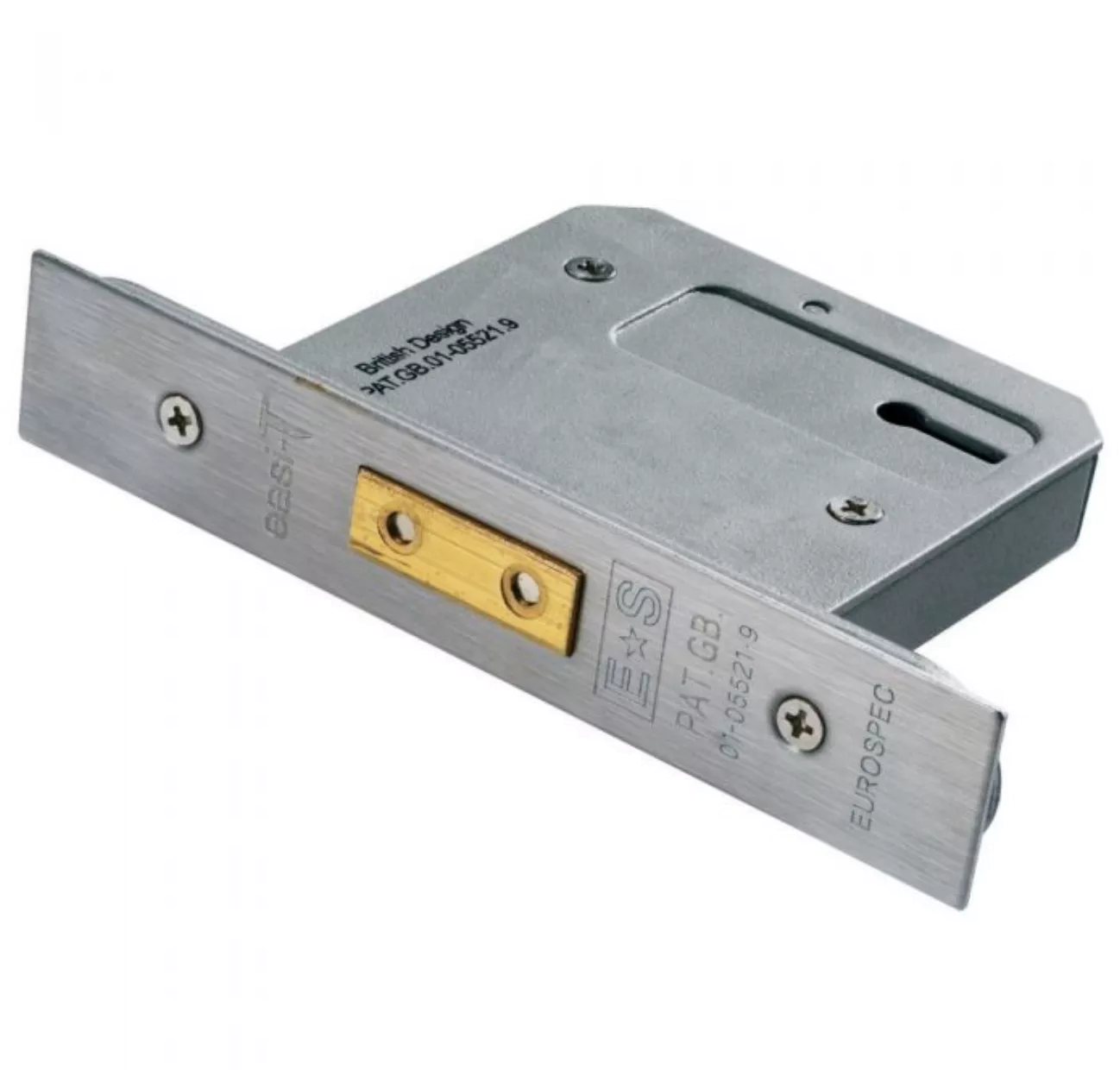 CARLISLE 76mm Satin Stainless Steel Easi T 3 Lever Deadlock | LDS5330SSS 3 CARLISLE 76mm Satin Stainless Steel Easi T 3 Lever Deadlock | LDS5330SSS