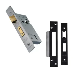 CARLISLE 74mm Matt Black Easi T 3 Lever Sashock | LSS5330MB