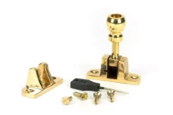 From The Anvil Polished Brass Mushroom Brighton Fastener | 45957 -Ironmongery Experts Shop niamoxfs.jpeg.mst