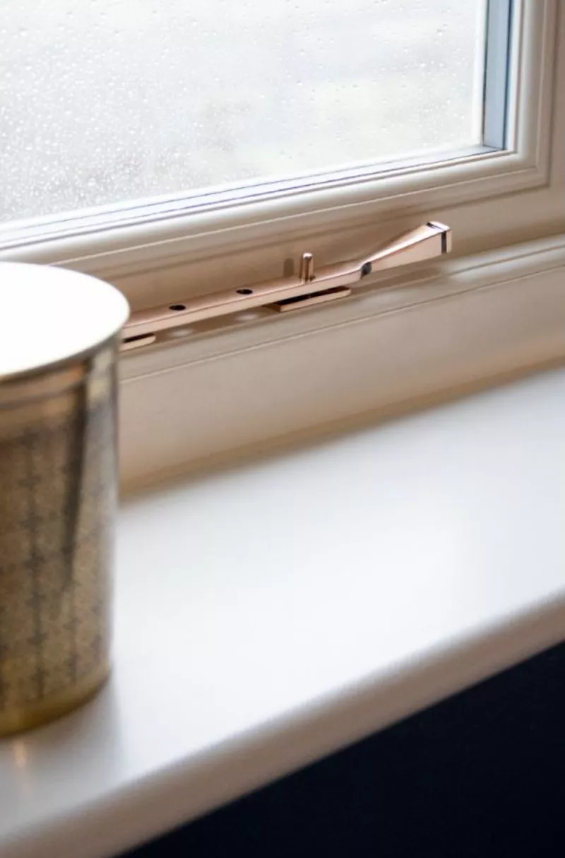 From The Anvil (8"") Polished Bronze Avon Casement Window Stay | 45926 9 From The Anvil (8"") Polished Bronze Avon Casement Window Stay | 45926 - Image 7