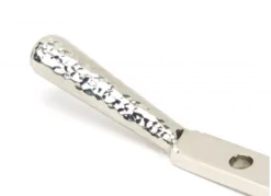 Anvil (8"") Polished Nickel Hammered Newbury Casement Window Stay | 46150 -Ironmongery Experts Shop polished nickel hammered stay 5.png.mst