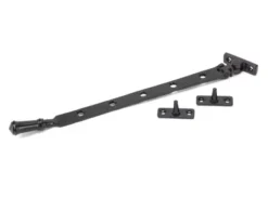 From The Anvil (12") Black Regency Casement Window Stay | 92107