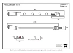 From The Anvil (10"") External Beeswax Regency Stay | 92109 -Ironmongery Experts Shop screen shot 2021 01 27 at 12.00.41.png.mst