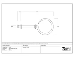 Pair From The Anvil Black Hook Curtain Finial | 49903 -Ironmongery Experts Shop screen shot 2021 01 28 at 14.28.32.png.mst