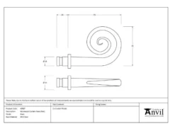 Pair From The Anvil Black Monkeytail Curtain Finial | 49907 -Ironmongery Experts Shop screen shot 2021 01 28 at 14.48.41.png.mst