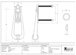 From The Anvil Aged Brass 160mm Loop Door Knocker | 49550 -Ironmongery Experts Shop screen shot 2021 01 29 at 8.48.27 pm.png.mst