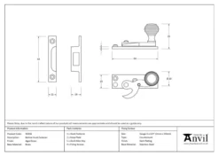 From The Anvil Aged Brass Beehive Hook Fastener | 45936 -Ironmongery Experts Shop screen shot 2021 01 30 at 4.06.48 pm.png.mst