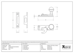 From The Anvil Satin Chrome Prestbury Sash Hook Fastener | 45941 -Ironmongery Experts Shop screen shot 2021 01 30 at 4.15.06 pm.png.mst