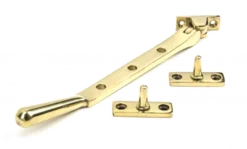 Anvil (8") Polished Brass Newbury Casement Window Stay | 46715