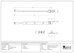 From The Anvil (10") Polished Brass Avon Casement Window Stay | 46713 -Ironmongery Experts Shop screen shot 2021 10 13 at 10.26.45 am.png.mst