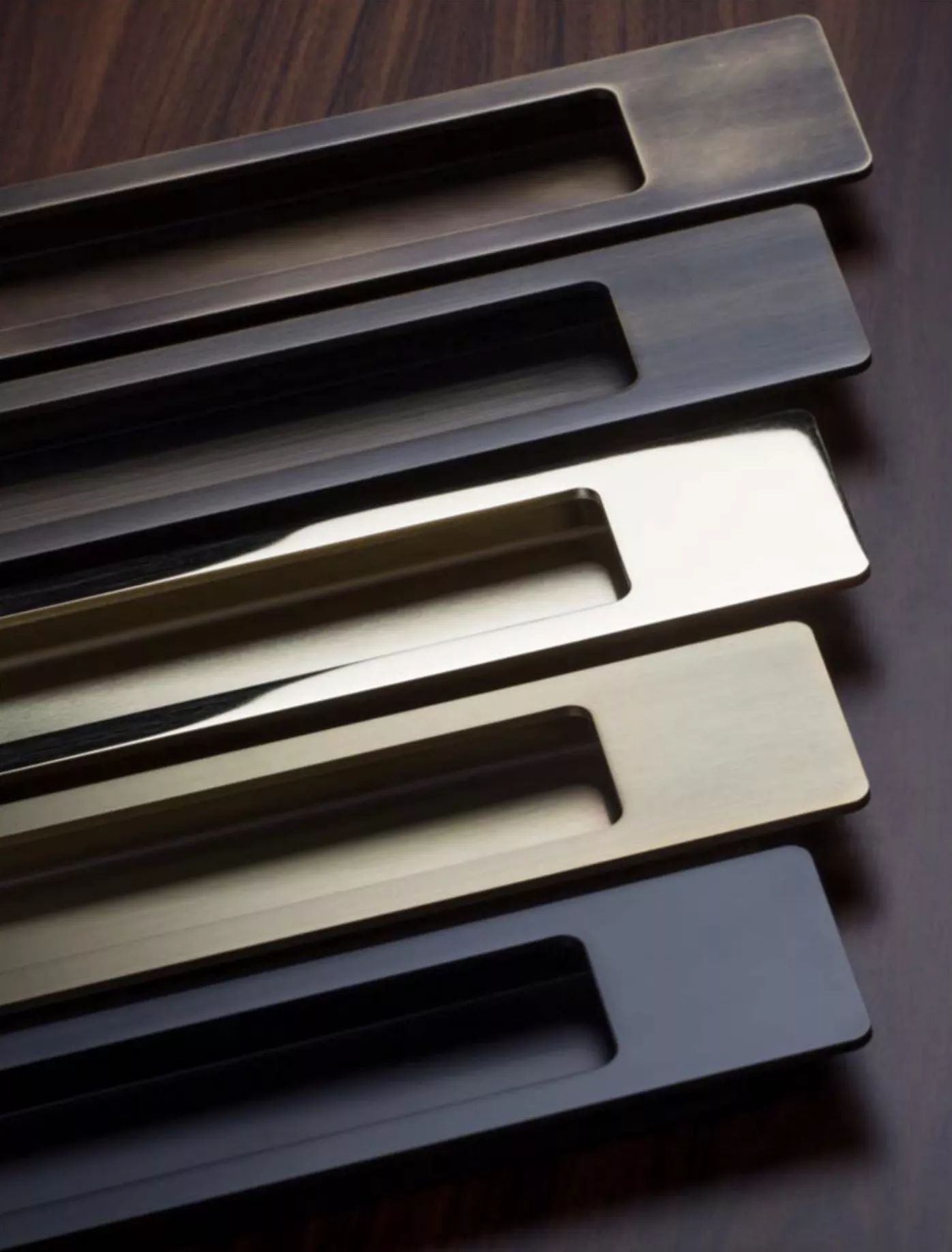 Set Matt Black 150mm Long Flush Pocket Door Pull Handles | PH7150MB 5 Set Matt Black 150mm Long Flush Pocket Door Pull Handles | PH7150MB - Image 3