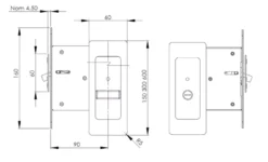 White 300mm Bathroom Lock Set | PH7300BWHI -Ironmongery Experts Shop screenshot 2020 10 20 at 12.00.47 2 1 1 1.png.mst