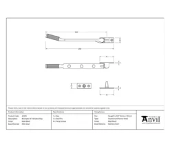 From The Anvil (8"") Matt Black Brompton Casement Window Stay | 46185 -Ironmongery Experts Shop screenshot 2021 01 25 at 13.49.02.png.mst