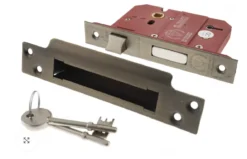 Urban Bronze 63mm (2.5") British Standard 5 Lever Key Sashlock | ALKSASH5LK25UB