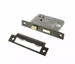 Urban Dark Bronze 76mm (3") CE Mortice Bathroom Lock | ALKBATH3UDB