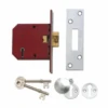 Union 2401 Satin Chrome 5 Lever Security Mortice Deadlock For Sliding Doors -Ironmongery Experts Shop thumbnail 2555
