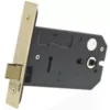 152mm PVD Brass Horizontal Mortice Latch ZUKH152PVD
