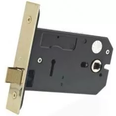 152mm PVD Brass Horizontal Mortice Latch ZUKH152PVD