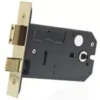 152mm PVD Brass 3 Lever Horizontal Mortice Lock ZUKH3152PVD -Ironmongery Experts Shop thumbnail 3180.jpg.mst