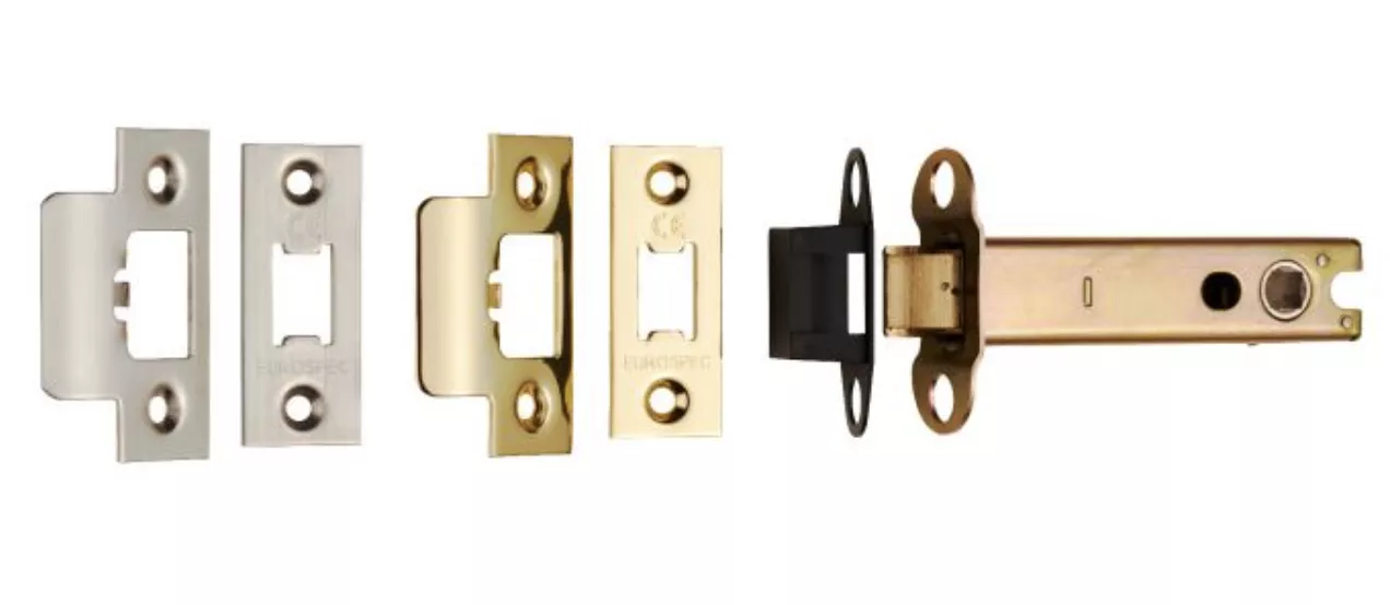 CARLISLE 127mm Satin Brass Easi T Heavy Sprung Tubular Latch | TLS5050SB 3 CARLISLE 127mm Satin Brass Easi T Heavy Sprung Tubular Latch | TLS5050SB